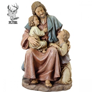 Décoration d'église, sculpture de Jésus-<span class=keywords><strong>Christ</strong></span> en résine grandeur nature, statue de Jésus-<span class=keywords><strong>Christ</strong></span> en fibre de verre - Product Image 6