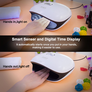 2018 new 48w LED+ UV nail <strong>dryer</strong> /lamp professional <strong>pedicure</strong> and manicure from factory - Product Image 6