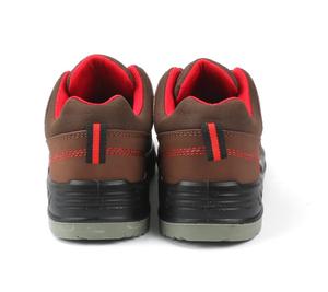 Fabricante de zapatos de seguridad personalizados de fábrica para los hombres punta de acero de cuero antideslizante impermeable puñalada resistente S3 al por mayor - Product Image 5