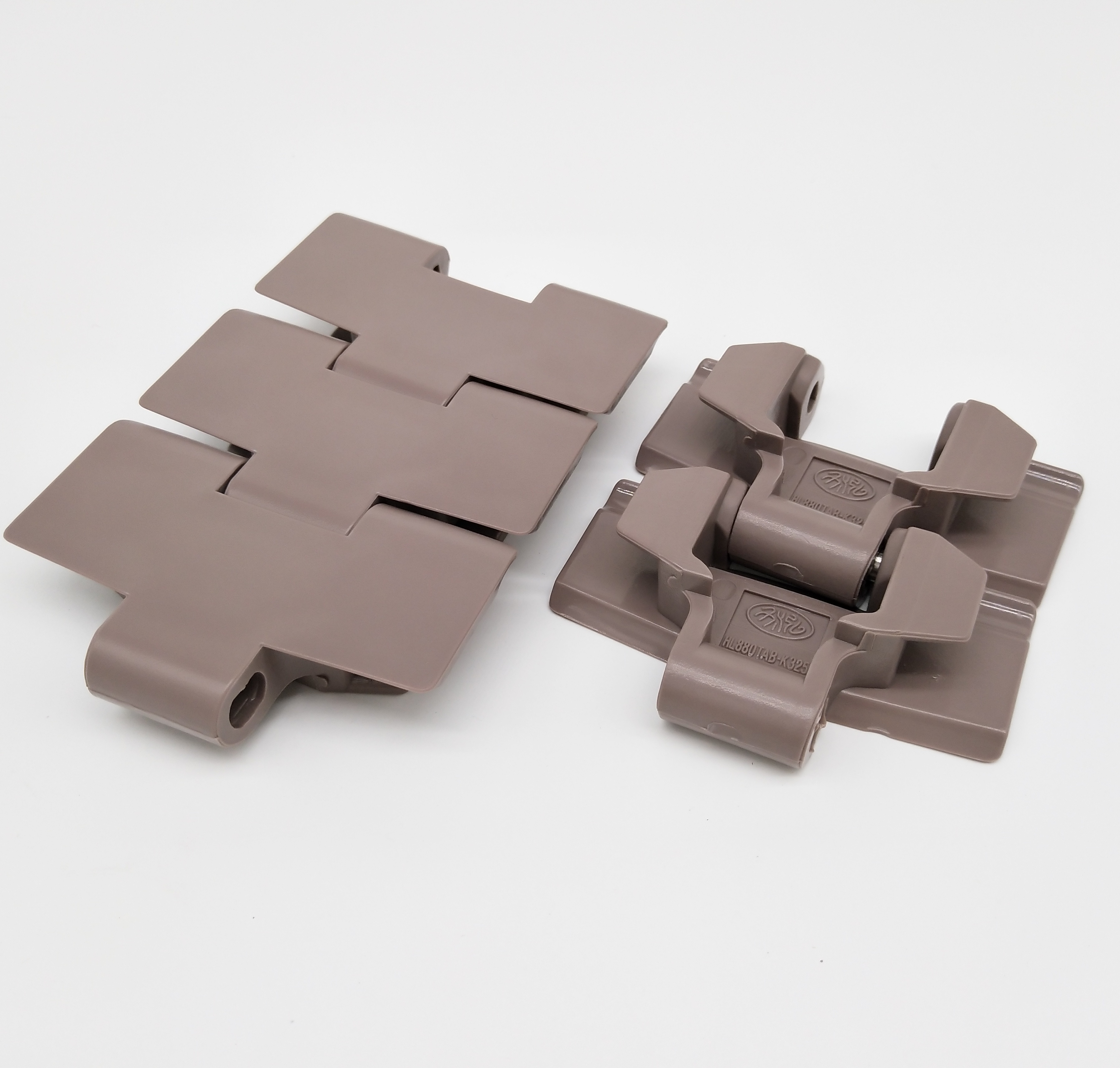 HL880TAB-K325 plastic conveyor link chain for bottle