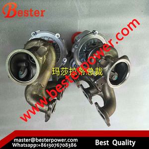 300685, 302370, 297712, 1406030238E20 1724 RHF5 turbocompresor para <span class=keywords><strong>Maserati</strong></span> <span class=keywords><strong>Ghibli</strong></span> M157 321 MA1T14 3.0L del motor - Product Image 5