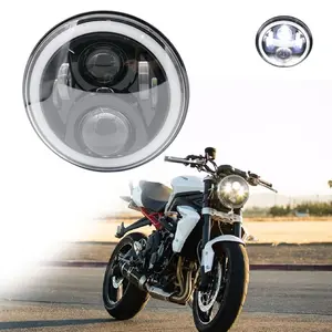 7 Inch H4 Led Motorfiets Led Projector Koplamp Auto Led Koplamp Kits