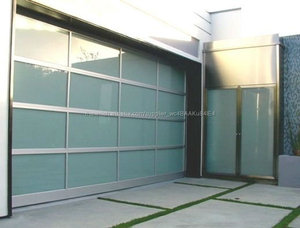 2016 Más <span class=keywords><strong>Nueva</strong></span> Casa Moderna de Cristal De Techo Motorizado Puertas de Garaje Comercial tornos de cristal - Product Image 1