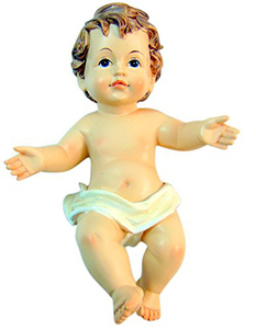 Сцена религиозного Рождества, детский Иисус, статуя Рождества, распродажа - Product Image 1