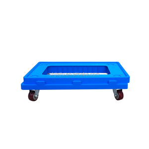 JOIN Plastic <strong>Trolley</strong> <strong>Wheels</strong> <strong>4</strong> Dollies <strong>Wheels</strong> Heavy Duty <strong>Trolley</strong> Cart <strong>Trolley</strong> for Boxes Moving Dolly - Product Image 6