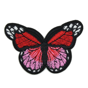 Patches personalizados apliques bordados Patch borboleta bordado bonito para roupas - Product Image 3