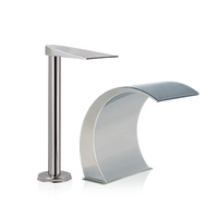 Cascade de rideau d'eau de bain de station thermale d'acier inoxydable pour des piscines-outils et accessoires de piscine de la meilleure qualité