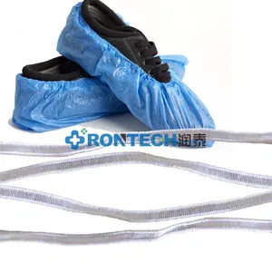 Capa de sapato com elástico duplo 4mm 1mm, faixa de borracha barata para cobrir sapatos, touca e capa de cama, direto da fábrica