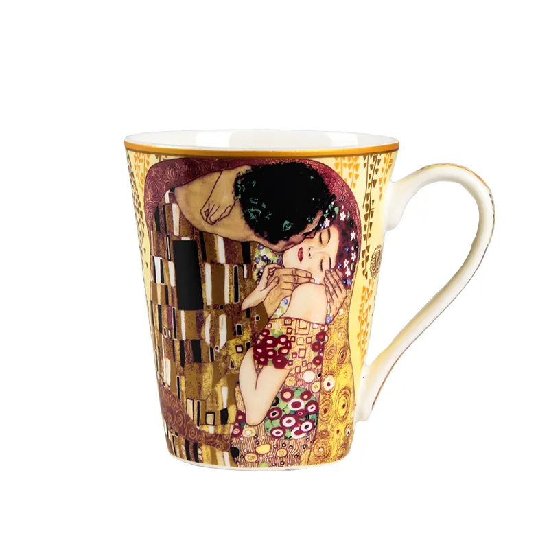 Cá Nhân Gustav Klimt Tranh Xương Trung Quốc Gốm Mug