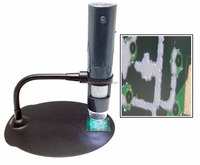 Loupe numérique industrielle sans fil 5G 10x300x600X avec zoom numérique, éclairage à 8 LED, microscope électronique à balayage