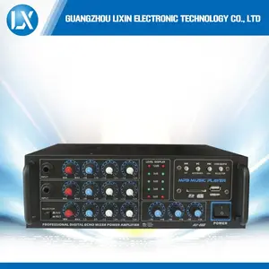 FMアンテナ/USB/SD/mp3機能付き45ワット音響増幅器