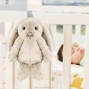 Baby Sound Spa Sleeping Rabbit Stuffed Animal Plush Toy With Natural Sounds