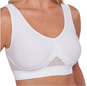 <span class=keywords><strong>Reggiseno</strong></span> <span class=keywords><strong>sportivo</strong></span> perfetto Aire eco-friendly <span class=keywords><strong>senza</strong></span> <span class=keywords><strong>cuciture</strong></span> con rete di raffreddamento traspirante e stile semplice - Product Image 1