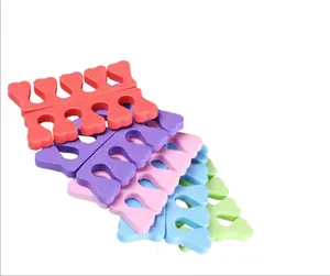 High Quality Multi Colors Nail Polish Fingers Toe SeparatorsためManicure