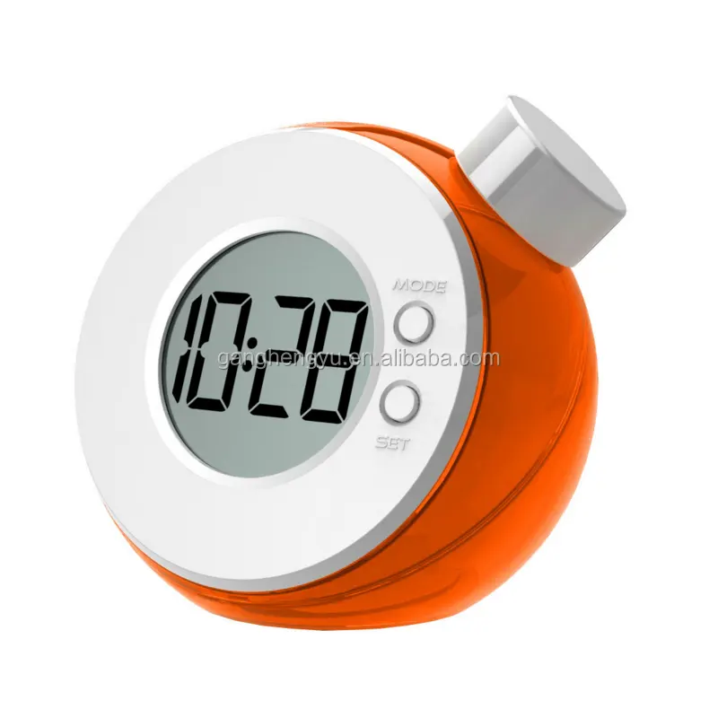 New Energy Fashion Office Digital Water Power Table Clock