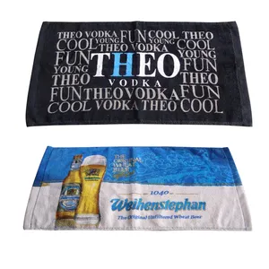 Custom Cotton Beer Bar Towel Jacquard Bar Towels With Customized Sizes Colors And Logo Handle Towel
