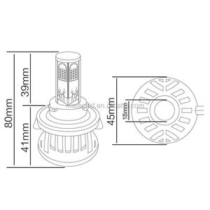 Ventas al por mayor <span class=keywords><strong>precio</strong></span> h13 del coche led headlight tiguan - Product Image 3
