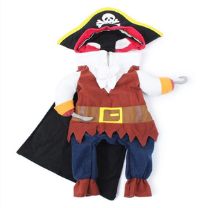 Funny Pet ropa pirata gato traje Corsair vestirse partido ropa para <span class=keywords><strong>perro</strong></span> de gato más sombrero - Product Image 6