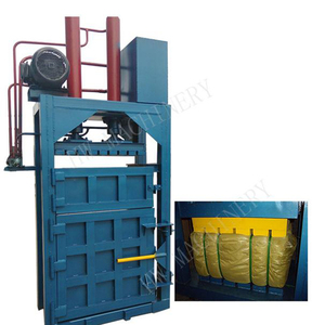 Arroz hidráulica <span class=keywords><strong>paja</strong></span> algodón residuos de papel ropa cartón prensa de balas máquina - Product Image 5