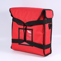 Sac de livraison de cabane pour le type de marque avec logo personnalisé sacs à pizza de livraison de nourriture sac à bandoulière OEM sac à dos isolé couture durable