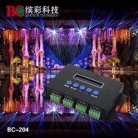 Contrôleur de lumière LED programmable à pixels clignotants SPI DMX à commande Ethernet, fournisseur chinois