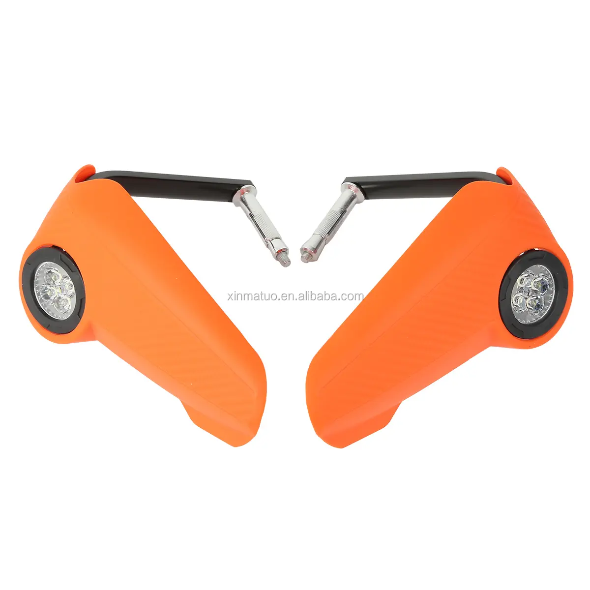 XF290901 7/8 "Orange Vision LED Garde-8 Watts Pour VTT MX Off-Road Dirtbike Moto