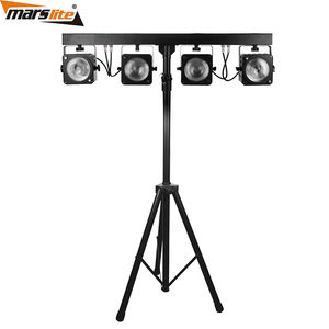 Système d'éclairage DJ Marslite 100w COB RGB 3 en 1, ensemble de 4 barres lumineuses LED, système sonore DJ - Product Image 1