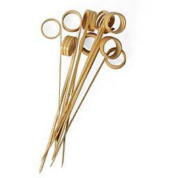 Articles de fête de Couleur Bambou Brochettes avec Noeud/Anneau/Coeur Piques - Product Image 6