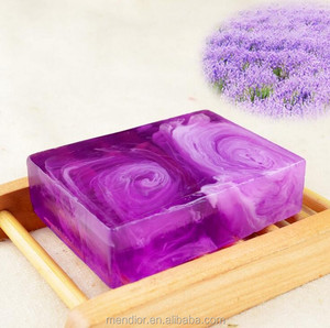 Menior Lavanda latte di Capra sapone di olio essenziale senza stimolazione sbiancamento Anti-acne sapone fatto a mano - Product Image 2