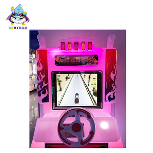Simulatore di guida gettoni galleria macchina da corsa video <span class=keywords><strong>poliziotti</strong></span> e ladro redenzione del biglietto giochi di corse - Product Image 1