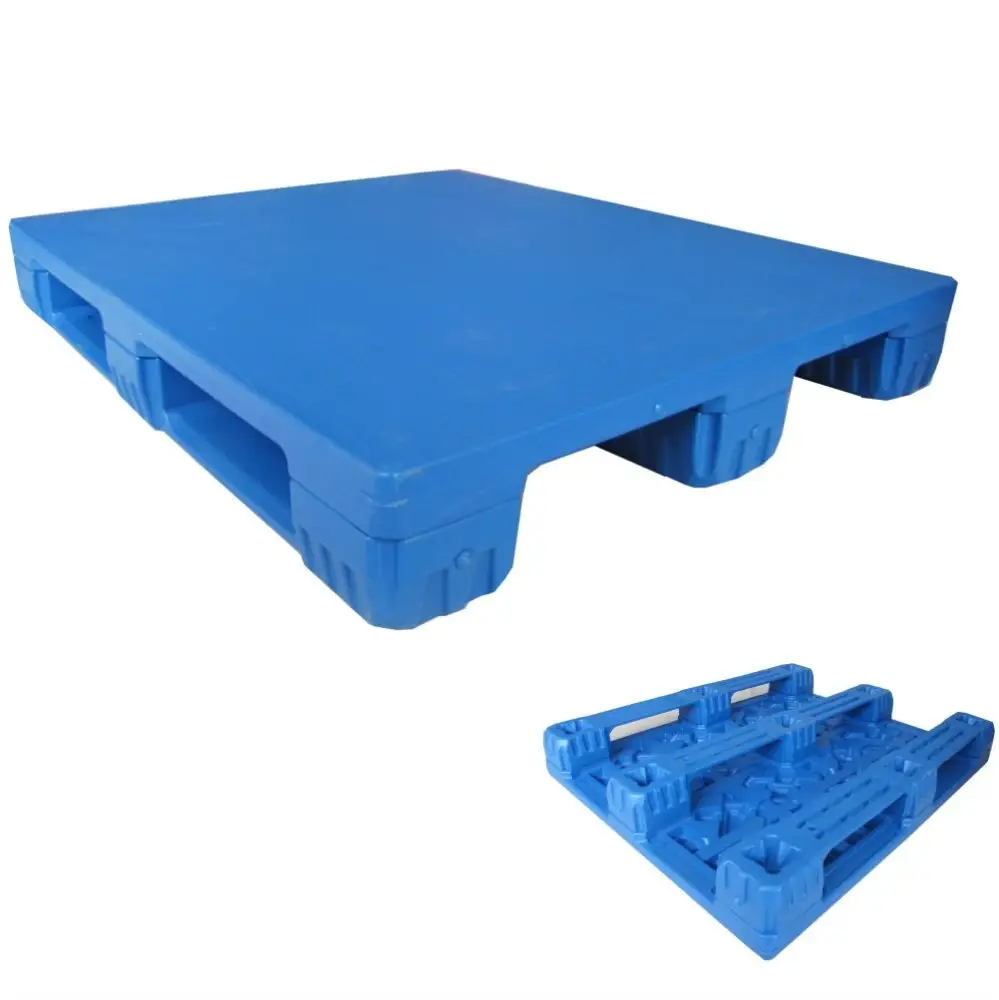 Zware plastic pallets voor food grade 1200*1000*160mm enkele geconfronteerd plastic pallets