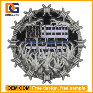 Zink-legierung Stamping Gravierten Custom Design Metall Souvenir Spiel Förderung Münze - Product Image 1