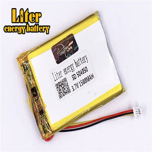 Connector 1,0-<span class=keywords><strong>3</strong></span> p lithium polymer batteries 504050 <span class=keywords><strong>3</strong></span>,7 V 1500 mAh Li-polymer battery LiPo battery with wire lead - Product Image 3