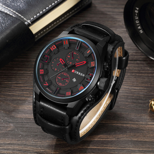 Orologio da Uomo CURREN 8225 <span class=keywords><strong>di</strong></span> Tendenza, Orologio al Quarzo Sportivo da Uomo Impermeabile con Cinturino in Pelle <span class=keywords><strong>di</strong></span> Alta <span class=keywords><strong>Qualità</strong></span>, Vendita all'Ingrosso - Product Image 6