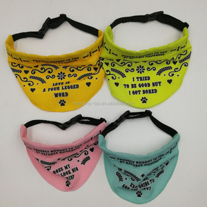 Collar de perro con impresión personalizada, bandana con hebilla ajustable, venta al por mayor - Product Image 3