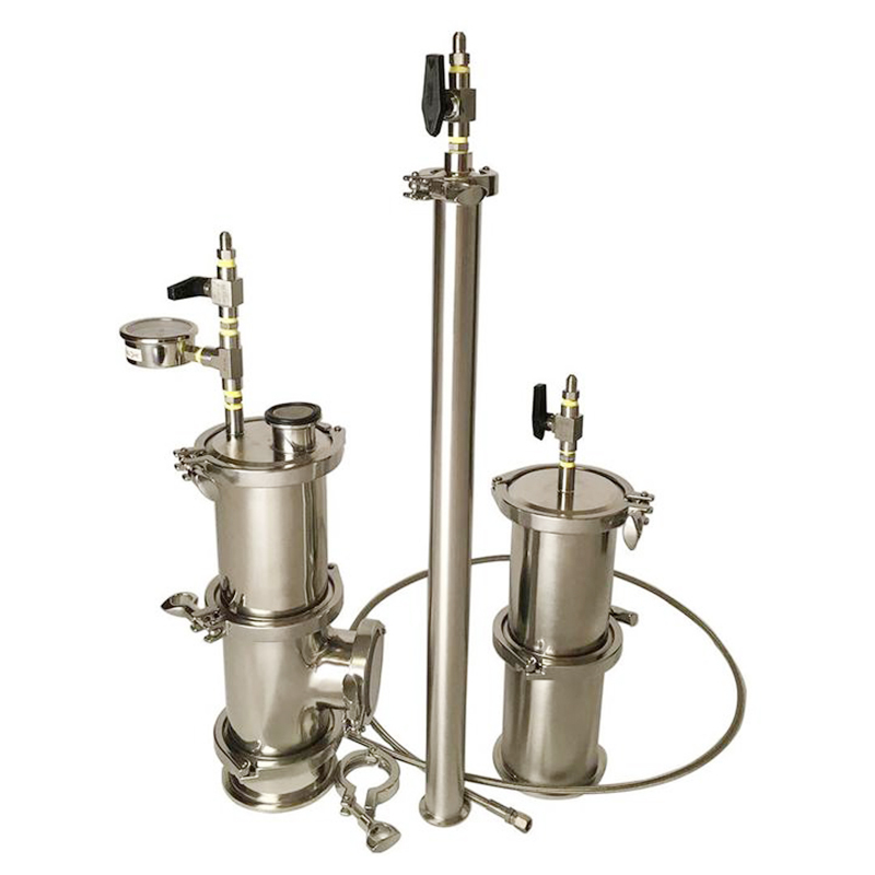 L'éthanol Extracteur l'hexane butane Machine D'extraction Solvant Plante Chanvre CBD Équipement D'extraction D'huile Essentielle