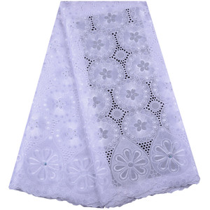 Pizzo Nigeriano di Alta Qualità per Matrimoni, Pizzo Svizzero <span class=keywords><strong>Blu</strong></span> Reale, <span class=keywords><strong>Abito</strong></span> Africano 2019, Nuovo Tessuto in Pizzo Nigeriano di Cotone per Uomo 1467 - Product Image 6