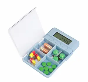 Sound Alarming Personal Reminding Medical Pills Organizer, Tablets Holder for Health Care