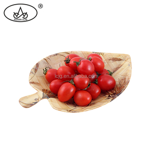 Alta calidad al por mayor <span class=keywords><strong>de</strong></span> madera fina comedor placas hoja <span class=keywords><strong>de</strong></span> plátano platos - Product Image 1