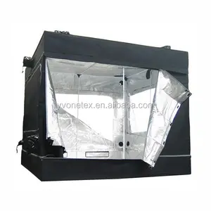 210D High quality fashion Mylar hydroponic grow tent 240 x 240 x 200 cm