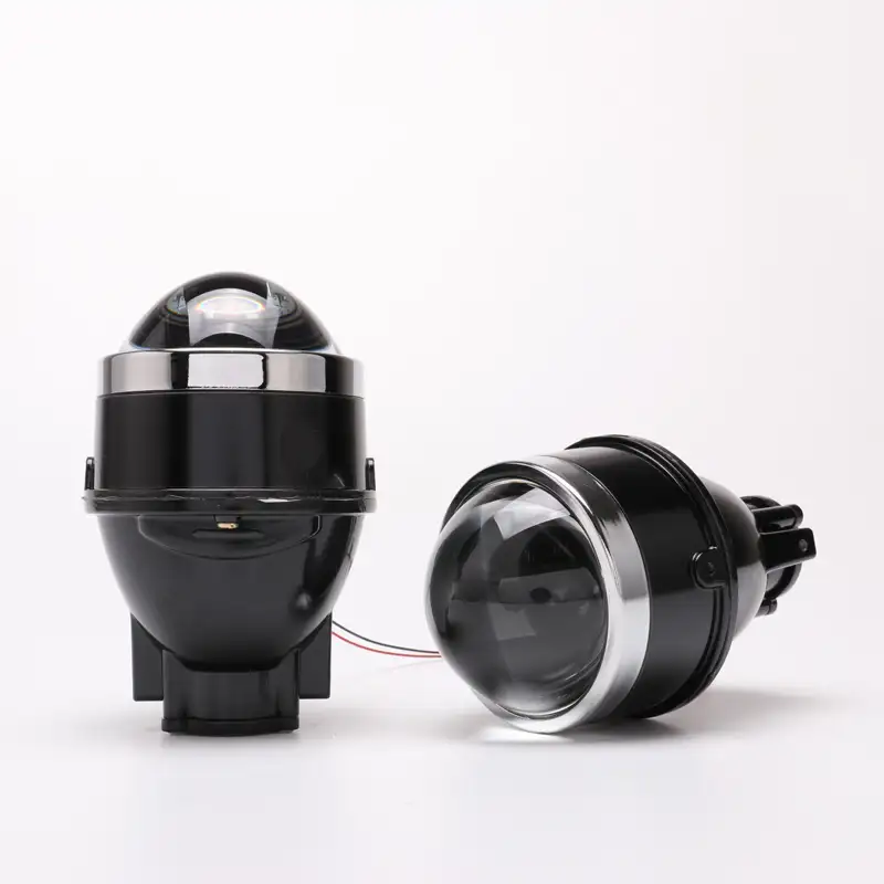 Lampu Kabut 3 Inci untuk Mobil Hid Bi Xenon Lensa Proyektor D2H H11 Bohlam Xenon