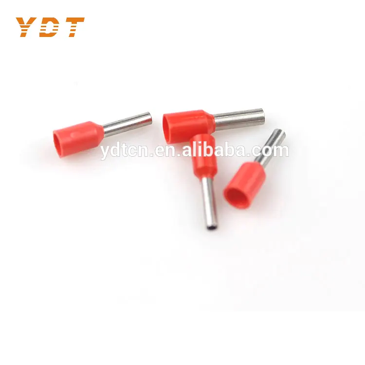 High Voltage Spade Type Terminals Cable Lugs Pre-insulated Sleeves In Copper Toe Cap
