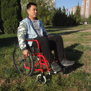 Wheelchair detachable tubular steel chairs shower wheels - Product Image 6