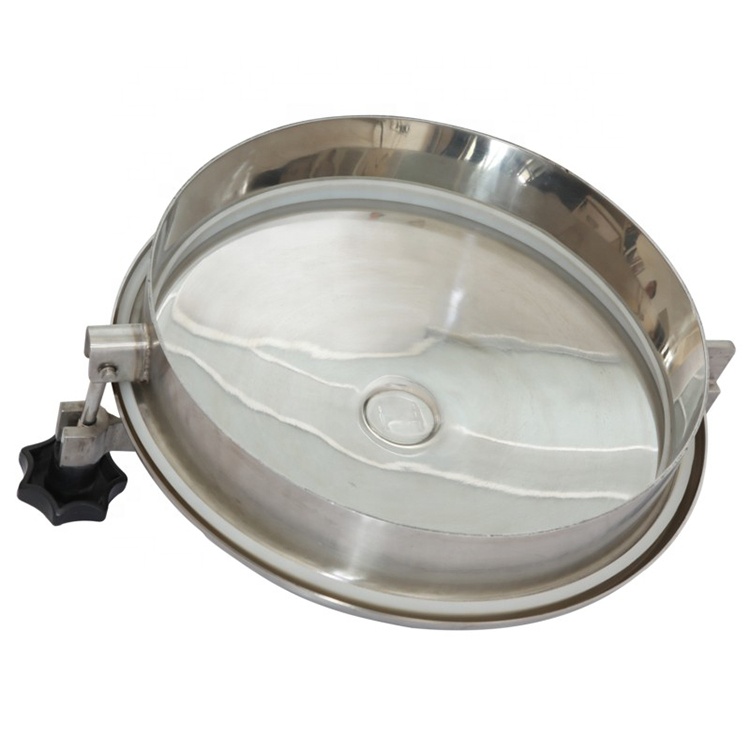 Заводская цена, нержавеющая сталь 304 316L, круглый люк, изысканная конструкция, производство, эллиптический Овальный резервуар