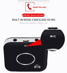 Últimas doble salida aux B7 <span class=keywords><strong>receptor</strong></span> de <span class=keywords><strong>audio</strong></span> <span class=keywords><strong>Bluetooth</strong></span> con micrófono/MIC NFC funciones - Product Image 2