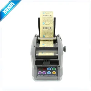 Automatische Etiketten schälmaschine Gummierte Papierbandspender-Bands chneide maschine