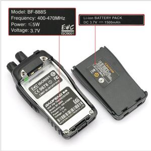 Walkie Talkie de Fábrica Baofeng <span class=keywords><strong>BF888s</strong></span> BF-888s Radios Bidireccionales Comunicación Inalámbrica - Product Image 3