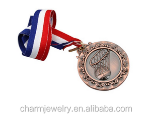 Medaglia sportiva della medaglia della maratona in lega di zinco OEM - Product Image 3