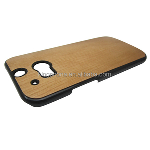 Para HTC <span class=keywords><strong>one</strong></span> M7 cubierta de madera, Universal cereza madera case para htc, marca caja del teléfono - Product Image 4