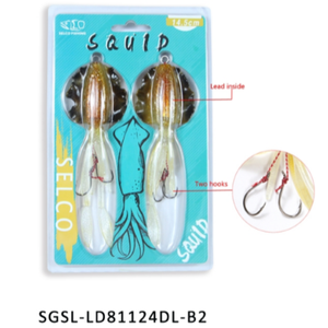 Esca Artificiale di Alta Qualità OEM, Polpo Bionico Luminoso 14,3cm 16,6g, Esca Morbida UV per Pesca - Product Image 6
